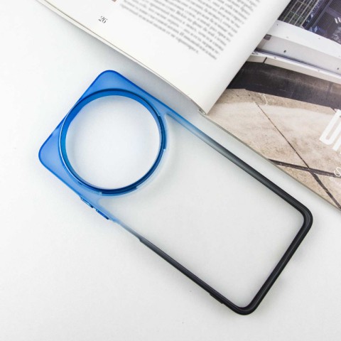 Чохол TPU+PC Fresh sip series для Xiaomi Redmi A3 Чорний / Синій