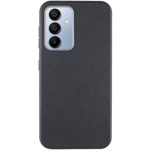 Шкіряний чохол Leather Case Metal Buttons для Samsung Galaxy S24+ / S25+ Black