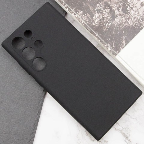 Чохол Silicone Cover Lakshmi Full Camera (AAA) для Samsung Galaxy S25 Ultra Чорний / Black