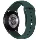 Силіконовий ремінець Sport для Smart Watch 22mm Зелений / Forest green