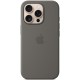 Чохол Silicone case (AAA) with Magsafe and Animation для Apple iPhone 16 Pro Max (6.9") Stone Grey