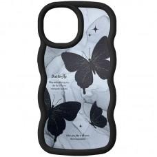 Чохол TPU Cloudy Pictures для Apple iPhone 13 Pro (6.1") Butterflies