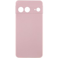 Чохол Silicone Cover Lakshmi Full Camera (AAA) для Google Pixel 8 Рожевий / Pink Sand