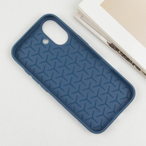 Чохол TPU Weaving для Apple iPhone 16 (6.1") Blue