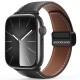 Ремінець Dux Ducis Genuine Leather для Apple Watch 42(ser.1-3)/44/45/46/49mm Black