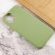 Силіконовий чохол Candy для Apple iPhone 14 Pro Max (6.7") Фісташковий