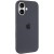 Чохол Silicone case (AAA) with Magsafe and Animation (button) для Apple iPhone 16 Plus (6.7") Black