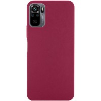 Чохол Silicone Cover Ummi Lakshmi (AA) для Xiaomi Redmi Note 10 Pro / 10 Pro Max Бордовий / Marsala