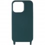 Чохол TPU two straps California для Apple iPhone 11 Pro Max (6.5") Зелений / Forest green