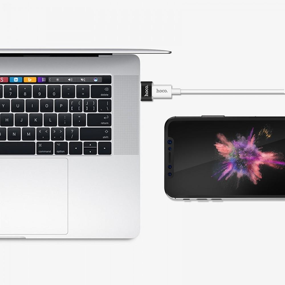Переходник Hoco UA6 OTG USB to Type-C