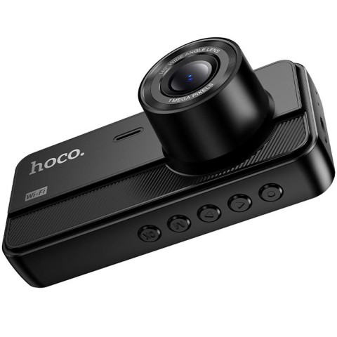 Відеореєстратор Hoco DV15 2-inch display with rear camera (720P+480P) Black