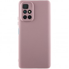 Чохол Silicone Cover Lakshmi Full Camera (AA) для Xiaomi Redmi 10 Рожевий / Pink Sand