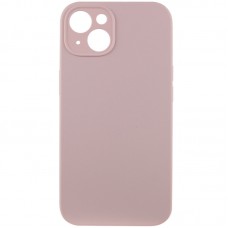 Чохол Silicone Case Full Camera Protective (AA) NO LOGO для Apple iPhone 15 Plus (6.7") Рожевий / Chalk Pink