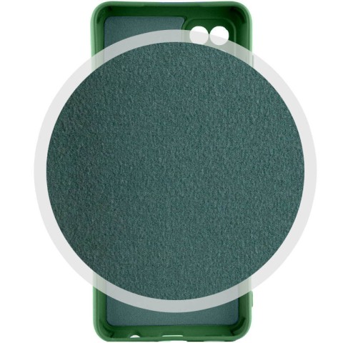 Чохол Silicone Cover Lakshmi Full Camera (A) для Samsung Galaxy M33 5G Зелений / Dark green