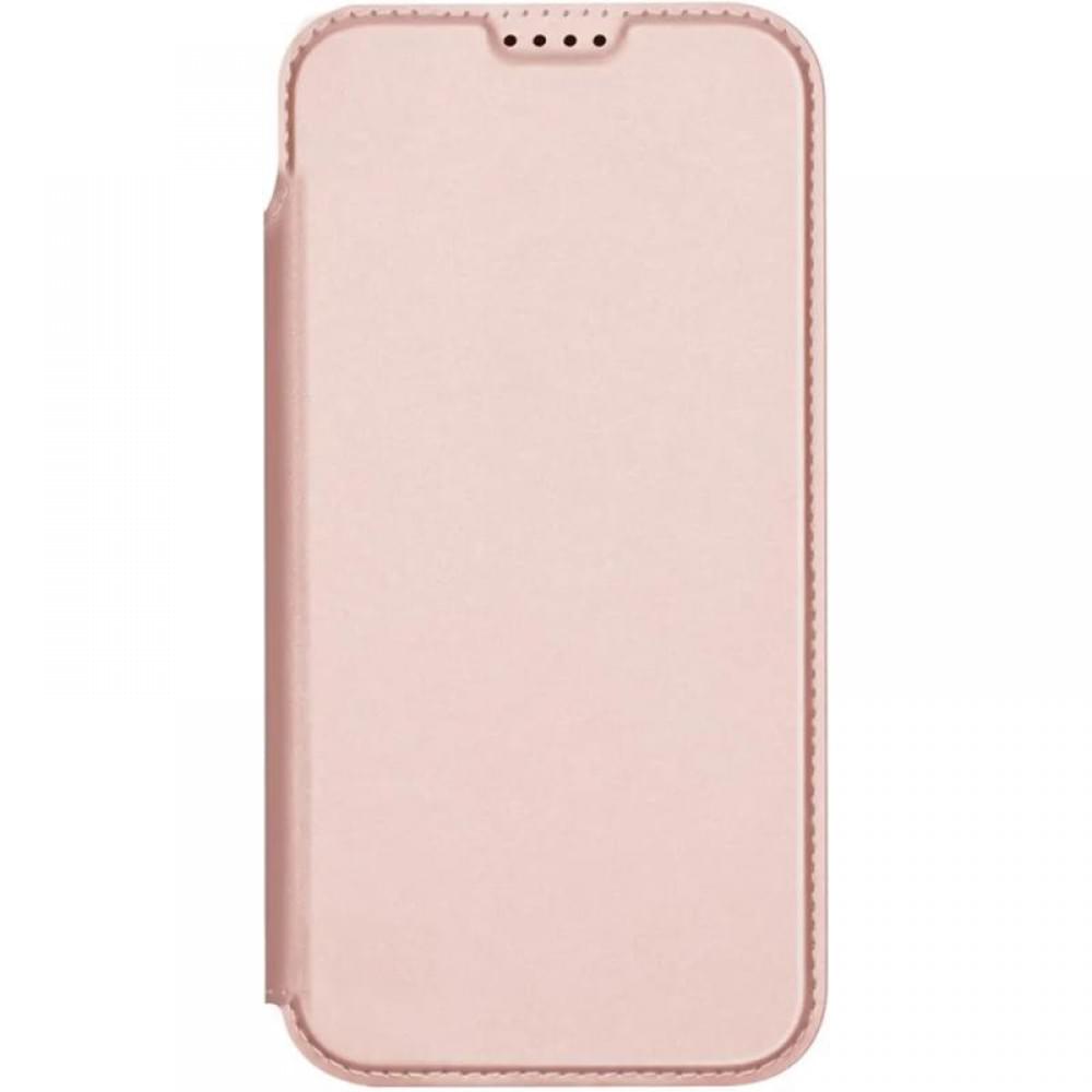 Чохол-книжка Dux Ducis з кишенею для візиток для Apple iPhone 17 Air (6.5") Rose Gold