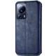 Шкіряний чохол книжка GETMAN Cubic (PU) для Xiaomi 13 Lite Синій