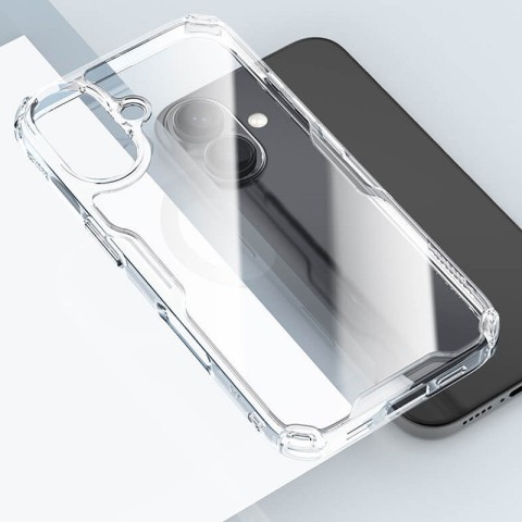 TPU чохол Nillkin Nature Pro Series для Apple iPhone 16 Plus (6.7") Безбарвний (прозорий)
