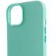 Шкіряний чохол Leather Case (AA Plus) with MagSafe для Apple iPhone 12 Pro Max (6.7") Ice