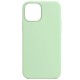 Чохол Silicone Case Full Protective (AA) NO LOGO для Apple iPhone 14 (6.1") Зелений / Pistachio