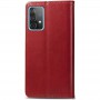 Шкіряний чохол книжка GETMAN Gallant (PU) для Samsung Galaxy A73 5G Червоний