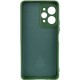 Чохол Silicone Cover Lakshmi Full Camera (AA) with logo для Xiaomi Redmi 12 Зелений / Dark green