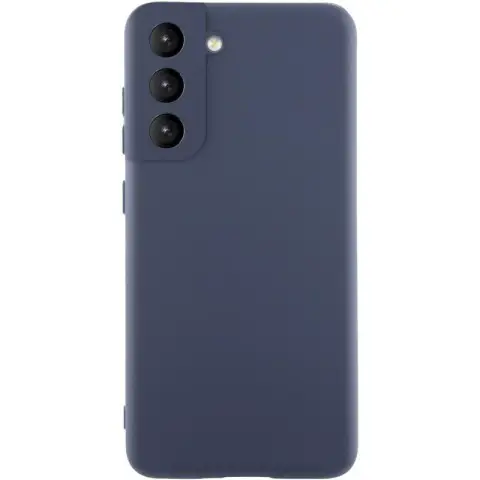Чохол Silicone Cover Ummi Lakshmi Full Camera (AA) для Samsung Galaxy S21 FE Синій / Midnight Blue