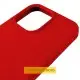 Чохол Silicone Case (AA) Logo with MagSafe для Apple iPhone 16e / 17e (6.1") Червоний / Red