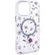 TPU+PC чохол Clear Garden with MagSafe для Apple iPhone 16 Pro (6.3") Cherry Petal