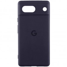 Чохол Silicone Cover Lakshmi Full Camera (AAA) with Logo для Google Pixel 7a Сірий / Dark Gray