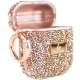 TPU чехол Bling World Rock Diamond для наушников AirPods 1/2