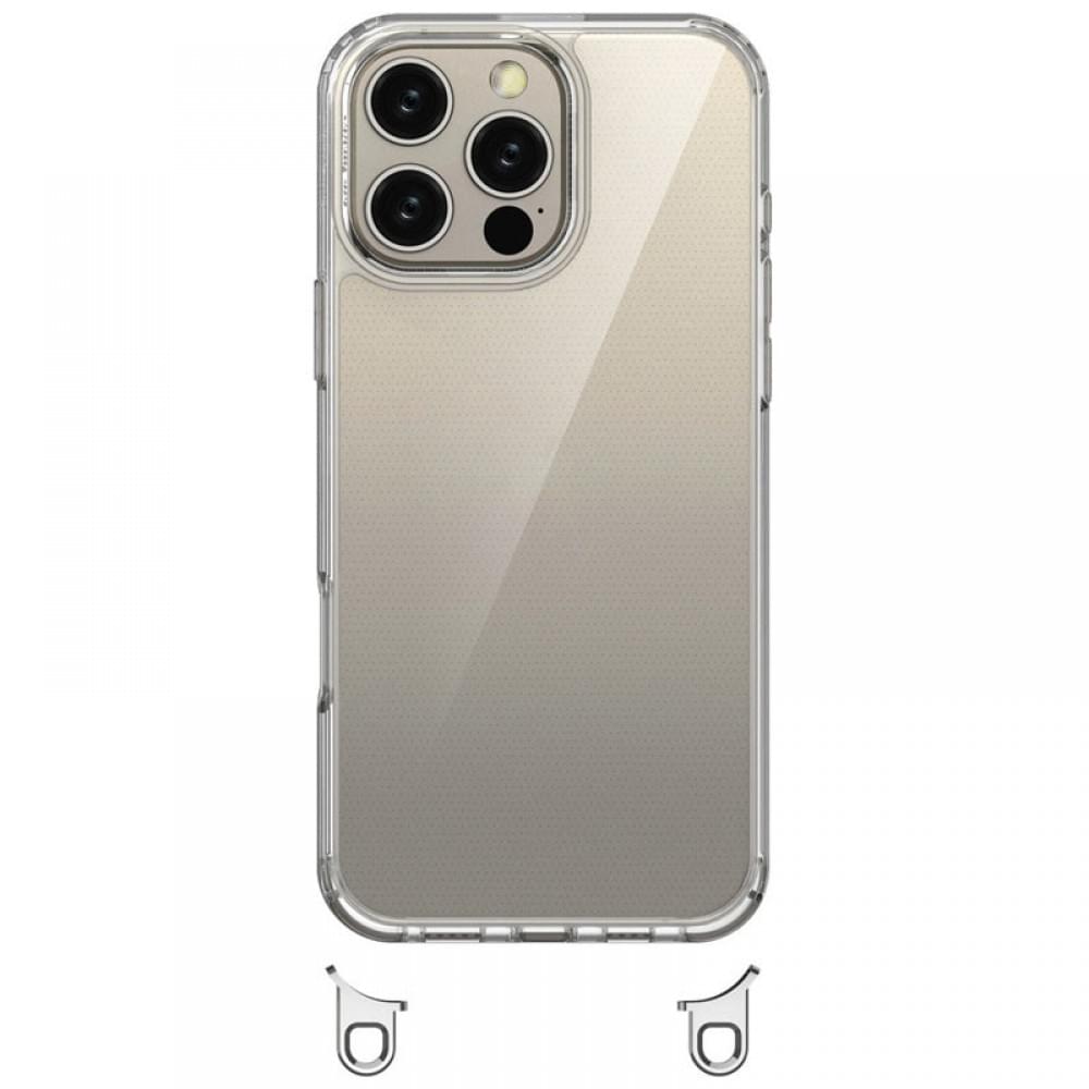 Чехол TPU Transparent with Straps для Apple iPhone 14 Pro (6.1")