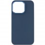 TPU чохол Bonbon Metal Style для Apple iPhone 13 Pro Max (6.7") Синій / Denim Blue