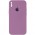 Чохол Silicone Case Square Full Camera Protective (AA) для Apple iPhone XS Max (6.5") Ліловий / Lilac Pride