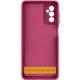Чохол TPU GETMAN Liquid Silk Full Camera для Motorola Edge 60 Pro Бордовий / Marsala