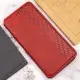 Шкіряний чохол-книжка GETMAN Cubic (PU) для Motorola Moto G24 / G04 / E14 Червоний