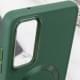 TPU чохол Bonbon Metal Style with MagSafe для Samsung Galaxy A25 5G Зелений / Army Green