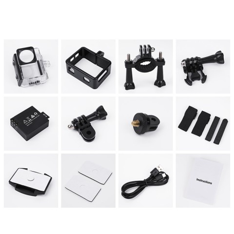 Екшн-камера Hoco DV102 4K anti-shake sports Black