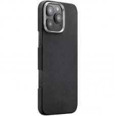 Чохол PC Carbon Protection Slim with MagSafe для Apple iPhone 16 Pro (6.3") Black