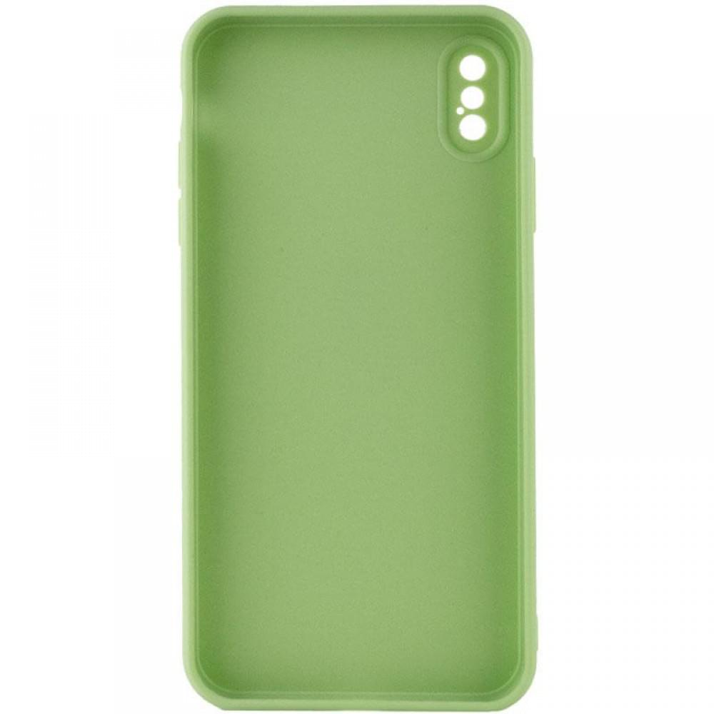 Силиконовый чехол Candy Full Camera для Apple iPhone XS Max (6.5")