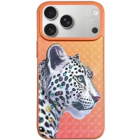 Чохол TPU+PC Crystal Hunt with MagSafe для Apple iPhone 16 (6.1") Orange