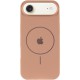 Чохол Silicone Case Full Protective (AA) V2 with MagSafe для Apple iPhone 17 Air (6.5") Бежевий / Desert Gold