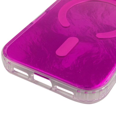 Чохол TPU Shiny Mountain (MagFit) для Apple iPhone 17 Pro (6.3") Pink