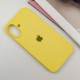 Чохол Silicone Case Full Protective (AA) для Apple iPhone 16 Plus (6.7") Жовтий / Yellow