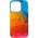 Шкіряний чохол Colour Splash with MagSafe для Apple iPhone 14 Pro Max (6.7") Red / Blue