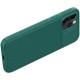 Карбонова накладка Nillkin Camshield (шторка на камеру) для Apple iPhone 14 Pro Max (6.7") Зелений / Dark Green
