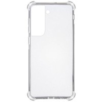 TPU чохол GETMAN Ease logo посилені кути для Samsung Galaxy S22+ Безбарвний (прозорий)