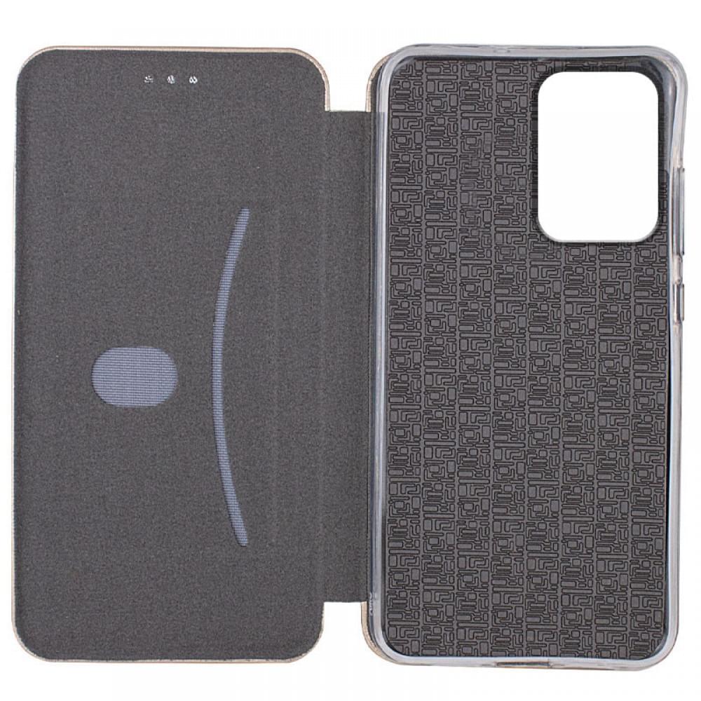 Шкіряний чохол-книжка Classy для Motorola Moto G24 / G04 / E14 Золотий