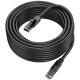 Кабель (патч-корд) Borofone BUS01 Category 6 Gigabit (8m) Black