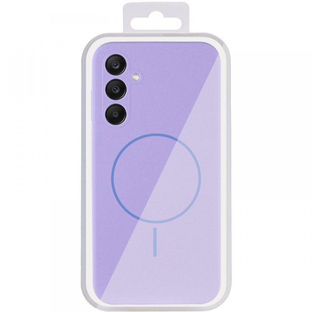 Чохол Silicone Cover Lakshmi Full Camera (AA) with MagFit для Samsung Galaxy S25+ Бузковий / Dasheen