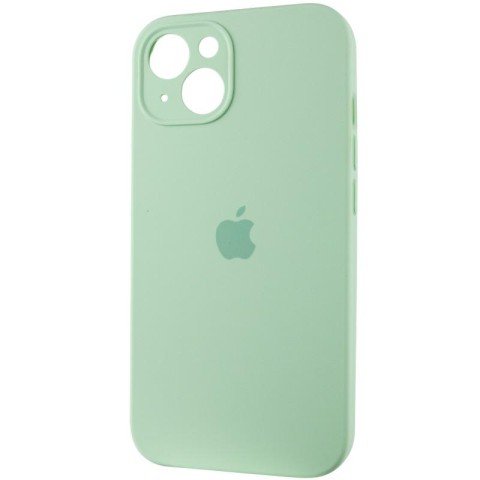 Чохол Silicone Case Full Camera Protective (AA) для Apple iPhone 15 Plus (6.7") Зелений / Pistachio